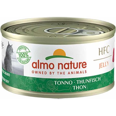 Almo Nature HFC Jelly Gatto, Lattina 70gr - Tonno