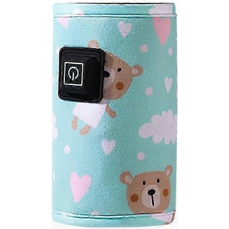 Tragbarer USB-Flaschenwärmer (5 V, 2 A), Muttermilch-Wärmertasche für unterwegs, Temperaturregelung, effizienter Reisewärmer, praktisches Zubehör für Schwangere (1/5)