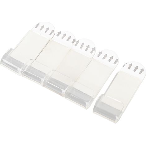 Lot de 18 supports muraux adhésifs transparents pour disques vinyles, sans perçage, pour présenter vos pochettes d'albums. (1/5)