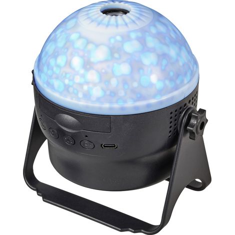 WS-MS5W02D LED-Tischprojektor    Galaxy LED RGB Schwarz (1/5)