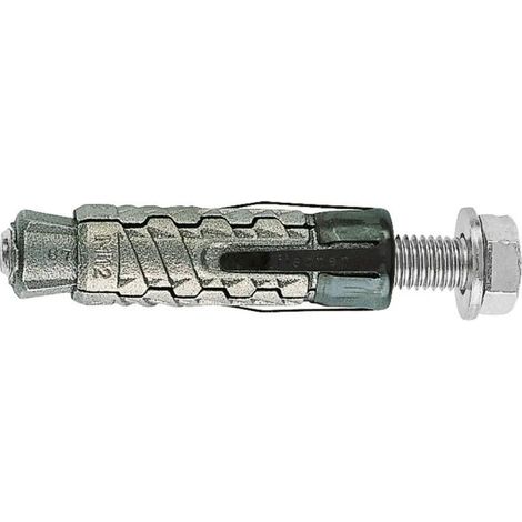 Tacos Fischer de fundición 12 mm x 47 mm bolsa de 4 piezas