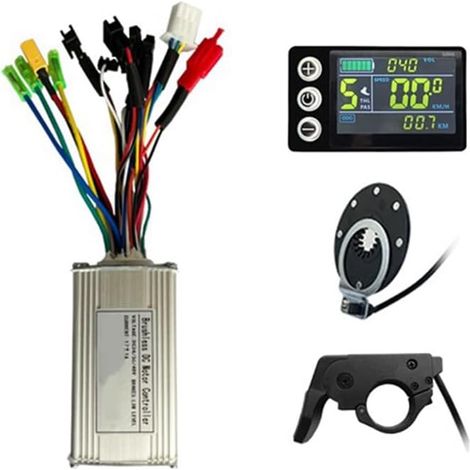 Scooter Électrique Batterie au Lithium LCD-S866 LCD-S866 Écran Couleur Instrument Contrôleur 17A Power Booster Throttle Set Pièces de Rechange (1/5)