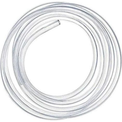 Tuyau en PVC de 10 mètres de haut, tuyau en silicone souple, tuyau de pression, diamètre intérieur de 4mm x diamètre extérieur de 6mm, tuyau d'air (1/5)