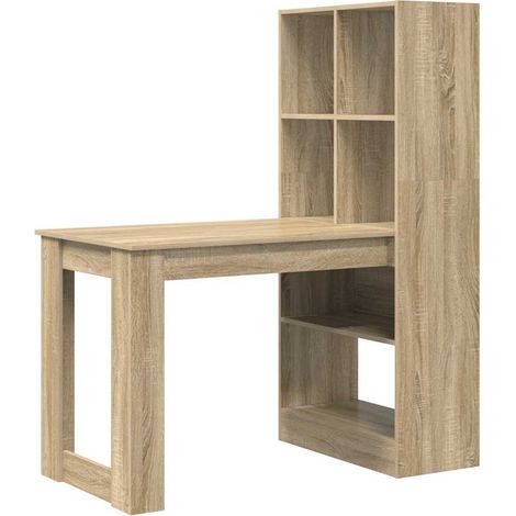 Maison Exclusive - Schreibtisch Sonoma-Eiche 122 x 67 x 145 cm Ho