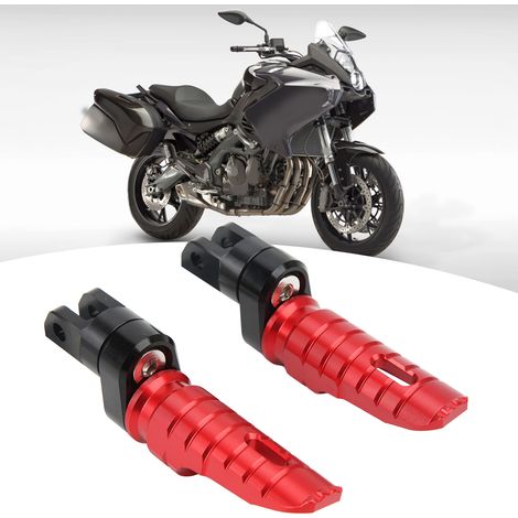 Kurze vordere Motorradfußrasten, ein Paar, für Benelli Tornado 302R 2018-2022 (Teilenummer: QS469-QJT), rot. (1/5)