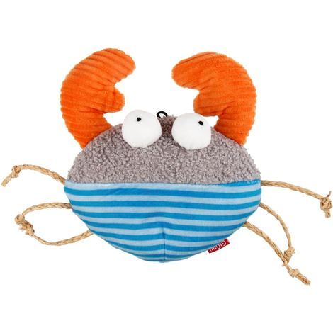 Interactive Crab Toy for Dogs and Cats, Stimulates Play Instinct, Durable and Colorful, Ideal for Scratching and Fun, One Size, Bright Color (1/2)