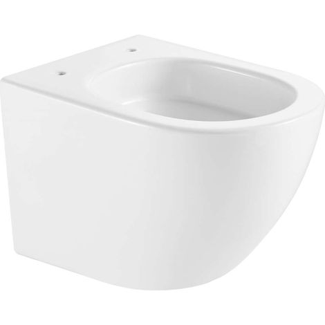 kielle Oudee - WC compact suspendu, Vortex Rimless+, blanc 30102010S