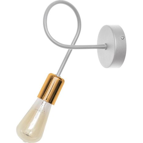 Helam OXFORD Applique Blanc, Cuivre 25cm
