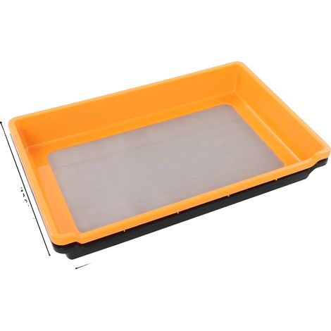 Pollen-Sammeltrays, effizientes Design, langlebige Materialien, Orange (1/2)