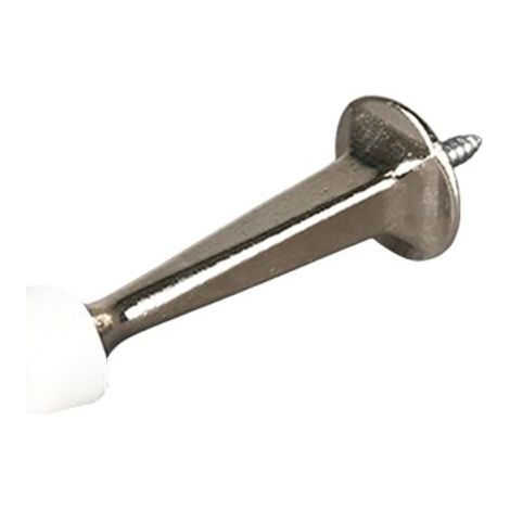 Wall Mounted Door Stops with Rubber Bumpers for Interior and Exterior (1/5)