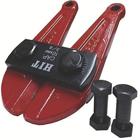 HIT BCC450H Coltelli per Tagliabulloni Alta Resistenza 450 mm Acciaio Speciale Temperato per Acciai Duri colore Rosso