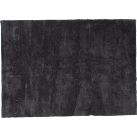 Undra Teppich 350x250 cm Polyester dunkelgrau. (1/3)