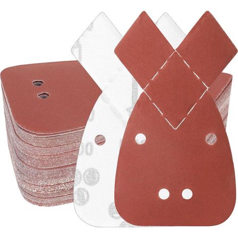 Schleifpapier Maus Klett 400 Körnung 4 Trous 100 grits - 400 Pieces (1/5)