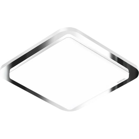 Steinel 052539 RS LED D2 S LED-Deckenleuchte mit Bewegungsmelder LED LED fest eingebaut 8.8 W Silbe (1/5)