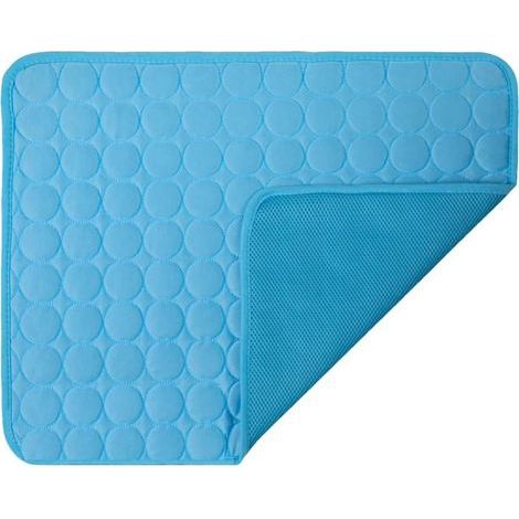 1 Tapis Rafraîchissant, Soie Glacée Imperméable, Lavable Pour Chien Chat, Camping Salon Voyage (1/5)