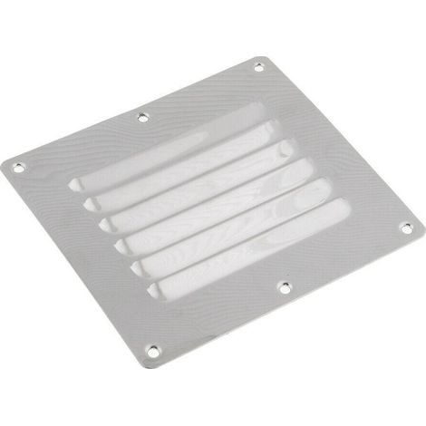 ISURE 120Grille d'aération en acier inoxydable 120, accessoires d'accastillage pour la marine et les yachts, 120120 mm, acier inoxydable 304, avec ventilation et dissipation de chaleur. (1/3)