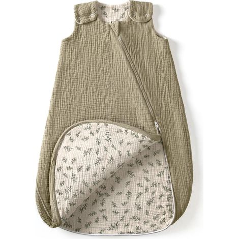 Gigoteuse bébé de 3 à 9 Mois : Gigoteuse en Mousseline pour garçons et Filles Gigoteuse bébé en Coton pour Chambre d'enfant de 70 cm, Toute l'année (1/5)