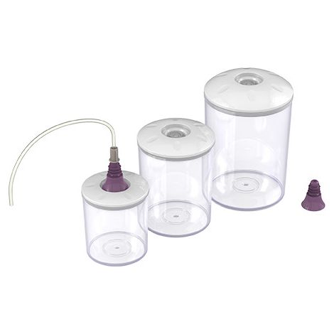 Magic Vac ACO1182 set de 3 contenedores transparentes 5,25L (1/5)