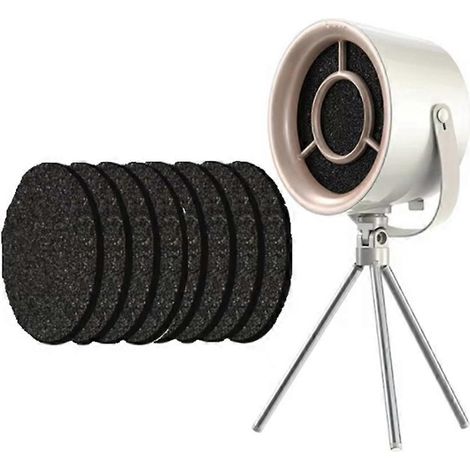 Hotte de cuisine portable USB, format compact, idéale pour barbecue et autres cuissons. Grande hotte aspirante à aspiration, blanc laiteux. (1/5)