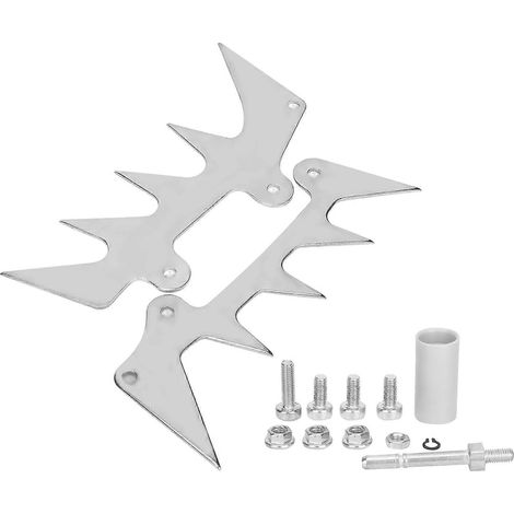Lame de tronçonneuse, kit de protection avec ergots et guide-chaîne, compatible Stihl 029 039 MS290 MS390 MS310 (1/5)
