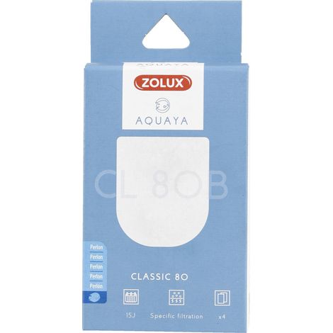 Filtre pour pompe classic 80, filtre CL 80 B perlon x 2 pour aquarium - zolux