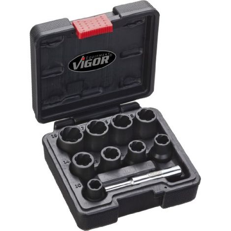 Presa Insieme 10 Pezzi 10-19Mm Vigor (1/4)