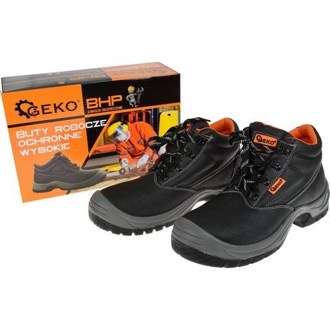 Zapatos de seguridad para el trabajo, modelo n.º 2, talla alta 40 (10) (1/5)