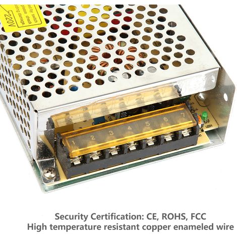 Bloc d'alimentation à découpage 110-220V AC 24V/5A 120W adaptateur convertisseur driver (1/5)