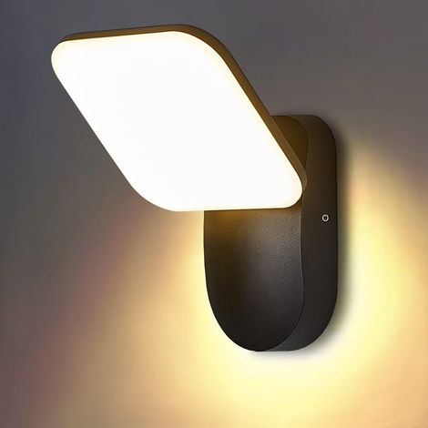 MINKUROW 12w Lampada Da Parete A Led Per Interni Ed Esterni Huat Al Piano Di Sotto Lampada Da Parete A Led Moderna Impermeabile Ip65 Applique Da Parete In Alluminio Per Soggiorno Scala Corridoio Giard (1/5)