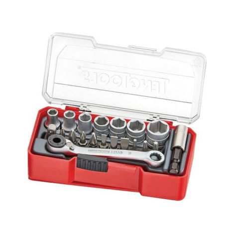 Juego de llaves de vaso 1/4" TJ1420 - 20 piezas