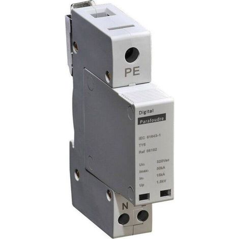 Digital 08102 Surge protector 320Vac 30kA uni+neutral