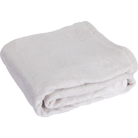 Beige karierte Bettdecke 130x170 cm FLANBERG