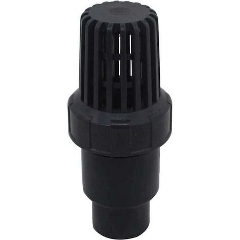 Fußventil, Kugelrückschlagventil, Sauganschluss, 25, 32, 40 mm, XU, PVC-Rückschlagfilter für Schwimmbadpumpen (32 mm Innendurchmesser) - KZQ