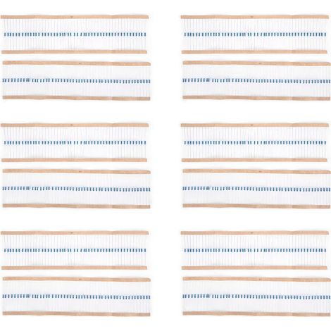 600 résistances 1/4W 1% - Kit valeurs variées 1K, 2K, 3K, 10K ohms pour circuits électroniques (1/5)