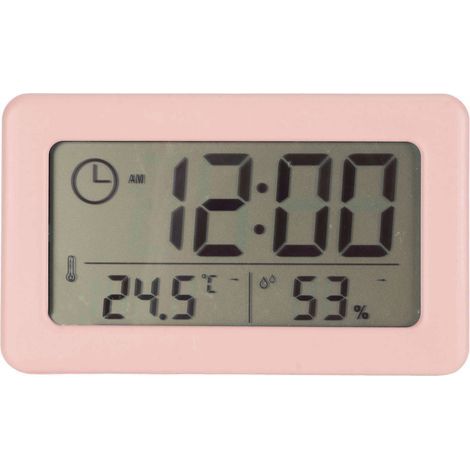 Tragbarer digitaler Temperatur- und Feuchtigkeitsalarm für Gewächshaus, Büro und Auto (1/5)