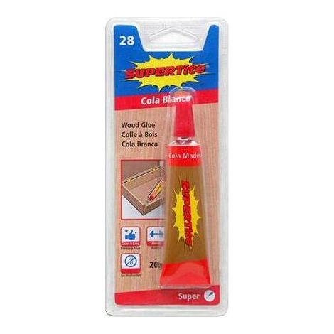 Pegamento para madera rápido 20g - Supertite