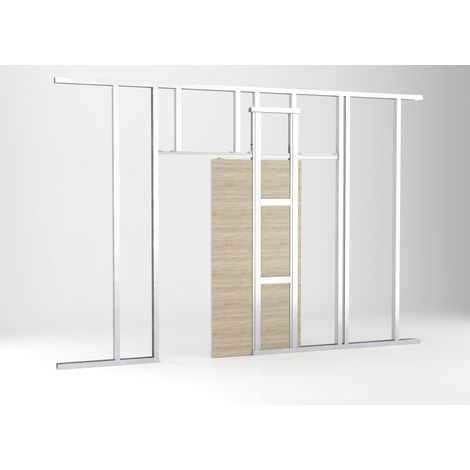 Knauf Schiebetürsystem Pocket Kit Easy Standard für Holz- und Glastürblatt CW 75 Schiebetür