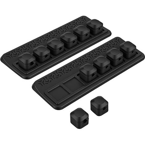 Magnetic Cable Organization Clips, Adjustable Cable Storage