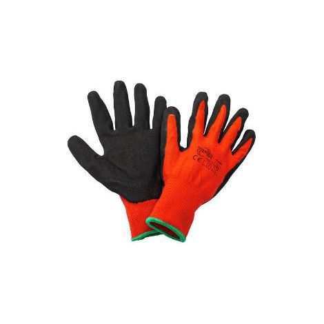 FPLUS guante nitrilo foam t- 8 , GUANTE NITRILO FOAM SOPORTE NYLON/LYCRA
Resistencia abrasion                    nivel  4
Resistencia al corte por cuchilla    nivel  1
Resistencia