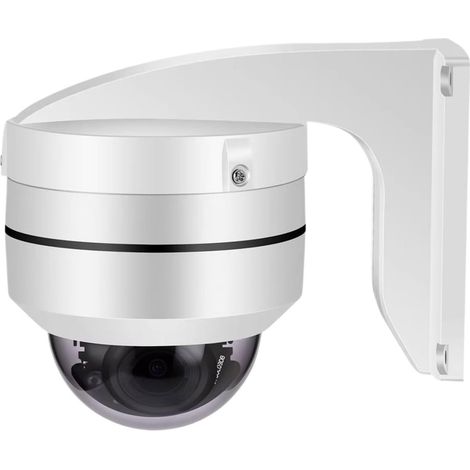 Caméra IP dôme PTZ extérieure 5 MP IP66 avec Zoom Optique 5X, PoE, détection de Mouvement, Vision Nocturne, Audio, sécurité CCTV, P2P (1/5)