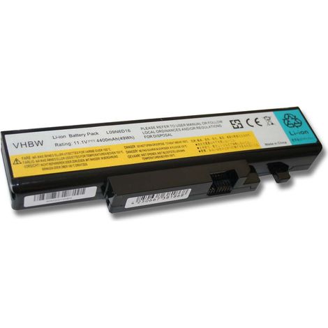 vhbw Akku kompatibel mit Lenovo IdeaPad Y560A, Y560A-IFI, Y560A-IFH, Y560AT-IFI, Y560A-ITH, Y560AT-ISE, Y560 Notebook (4400 mAh, 11,1 V, Li-Ion) (1/3)