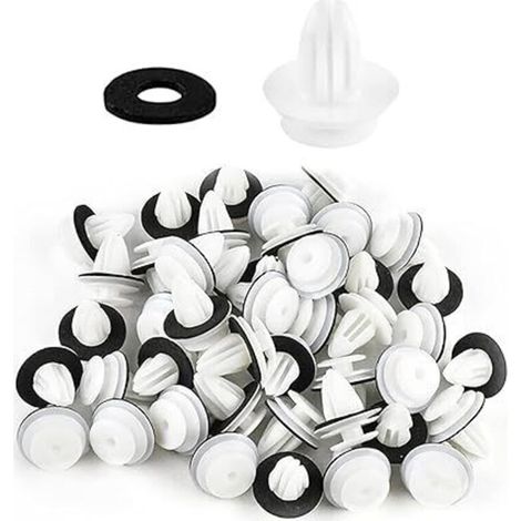 100 Pièces Clips de Fixation Universels pour Panneaux de Porte Automobile – Rivets de Montage, Attaches de Serrage, Accessoires d’Installation
