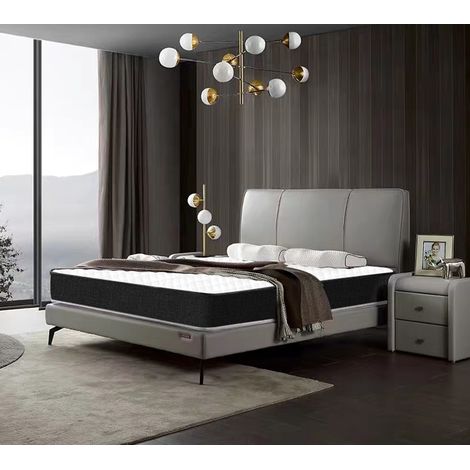 Iztoss – Matelas mémoire de forme 140x190 – Épaisseur 16cm – 7 zones de confort – Mousse haute densité – Super respirant (1/9)