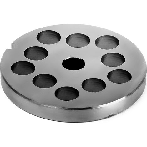 Piastra acciaio inox Tre Spade TC 8 tritacarne fori mm 10