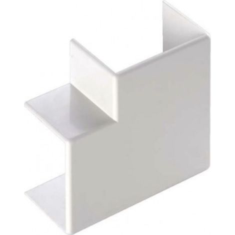 Angolo Piano Per Minicanale Dim. 25X17 Bianco ( Elettrocanali Cod. Ecap2517B )