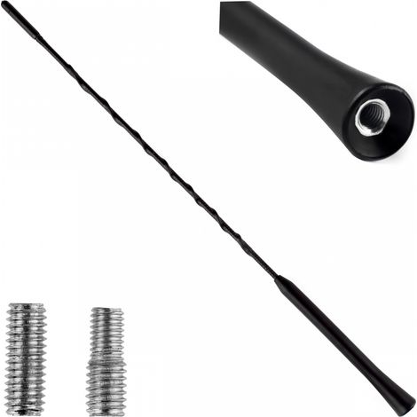 Autoantennenmast 41 cm 5/6 mm Adapter ANTM02 amio-01129 (1/4)
