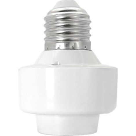 Douille de lampe intelligente sans fil Wi-Fi E26 E27 avec minuterie et application de contrôle à distance (1/5)