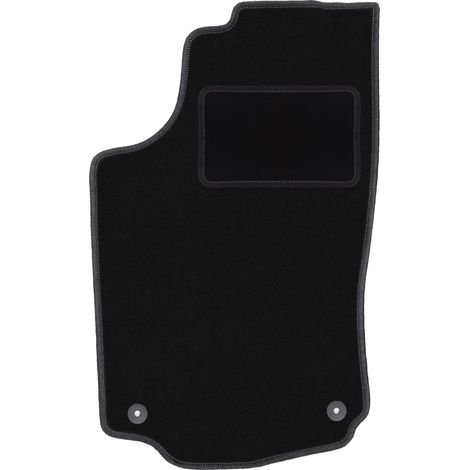 Alfombrilla de conductor negra para: Opel Combo C kombivan (2001-2011)