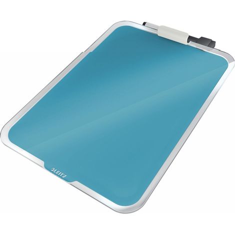 Leitz Cosy chevalet en verre bleu calme 22x30 cm (1/3)