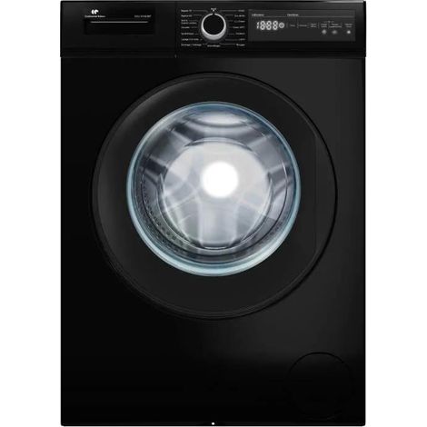 Continental Edison CELL10140IBT Frontlader Waschmaschine Schwarz Matt 10 kg